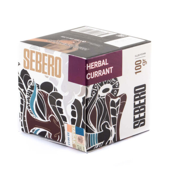Табак Sebero - Herbal Currant / Ревень, смородина (100г)