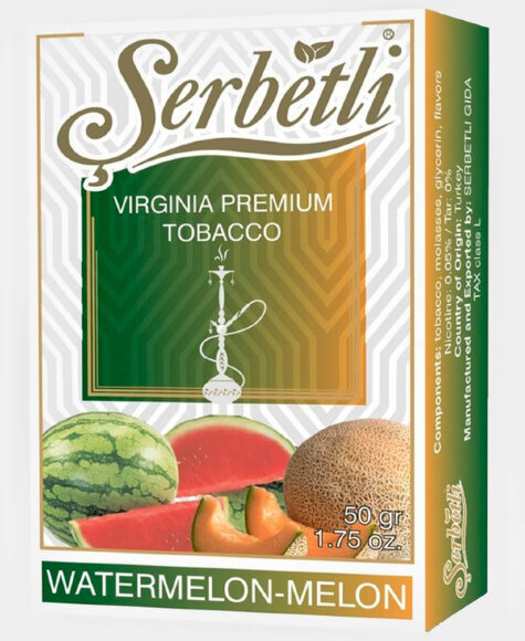 Табак Serbetli - Watermelon Melon / Арбуз, дыня (50г)