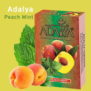 Табак Adalya - Peach Mint / Персик, мята (50г)