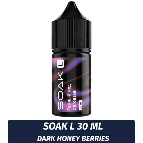 Жидкость SOAK L 30 ml - Dark Honey Berries (20)