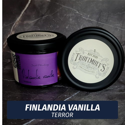 Табак для кальяна Trofimoff - Finlandia Vanila (На Ванильной Водке с Холодом) Terror 125 гр