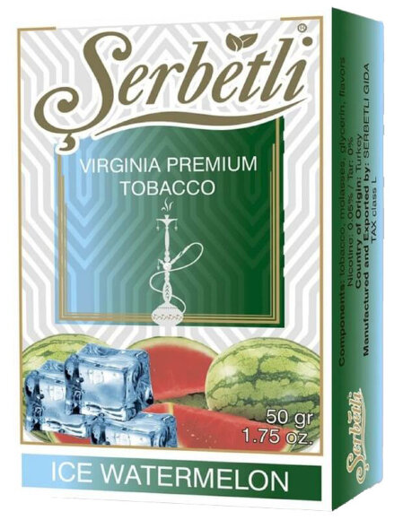 Табак Serbetli - Ice Watermelon / Арбуз, лед (50г)