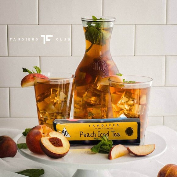 Табак Tangiers (Noir) - Peach Iced Tea / Персиковый чай со льдом (100г)