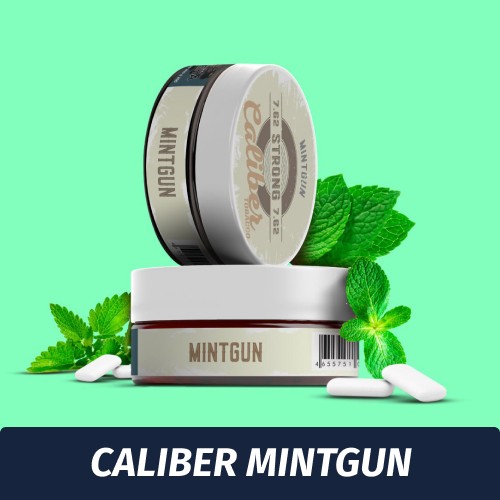 Табак Caliber Strong Mintgun (Мятная Жвачка) 150 гр