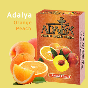 Табак Adalya - Orange Peach / Апельсин, персик (50г)