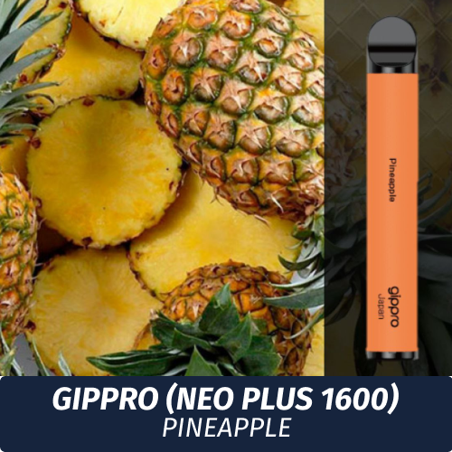 Электронная сигарета Gippro (Neo Plus 1600) - Pineapple / Ананас