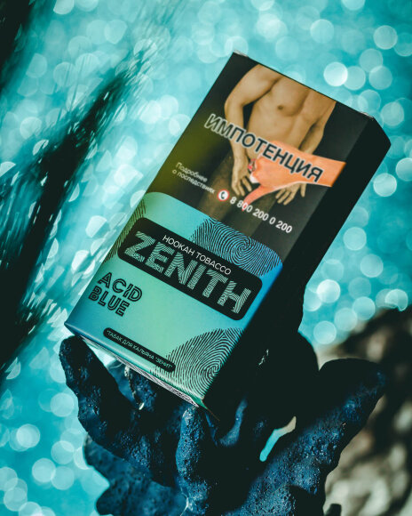 Табак Zenith 50 гр Acid Blue (Черника, Лимон)
