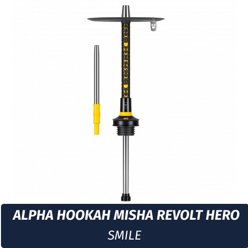 Кальян Alpha Hookah Misha Revolt Hero - Smile