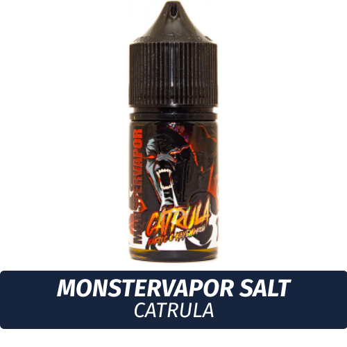 Жидкость MonsterVapor Salt, 30 мл, Catrula (Кактус с Клубникой), 2