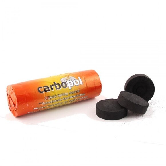 Уголь для кальяна Carbopol - 35mm (10шт)