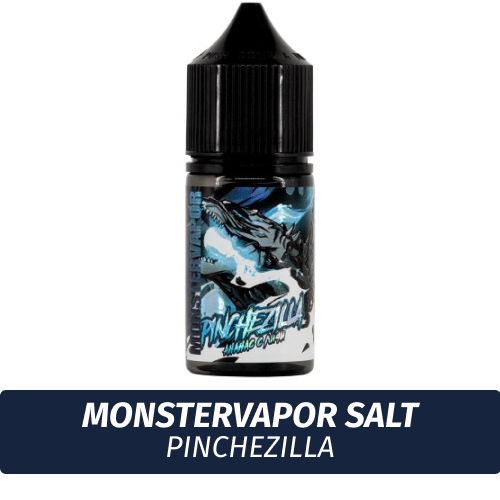 Жидкость MonsterVapor Salt, 30 мл, Pinchezilla (Ананас с Личи), 2