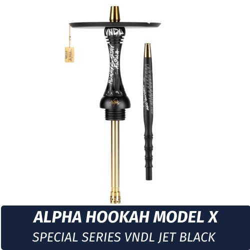 Кальян Alpha Hookah Model X Special Series VNDL Jet Black