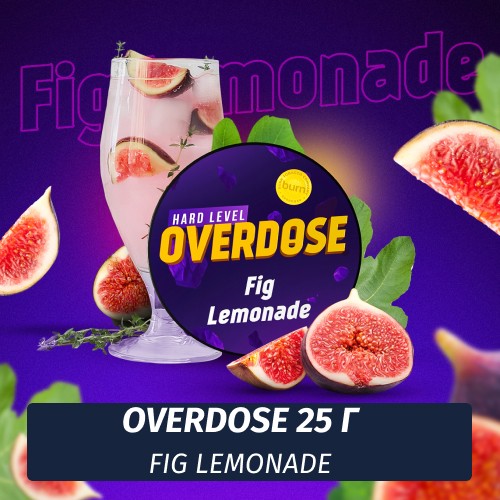 Табак Overdose 25g Fig Lemonade (Тропический Лимонад)