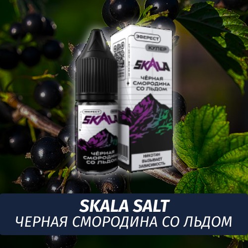 Жидкость SKALA Salt, 10 мл, Эверест (чёрная смородина со льдом), 2 (М)
