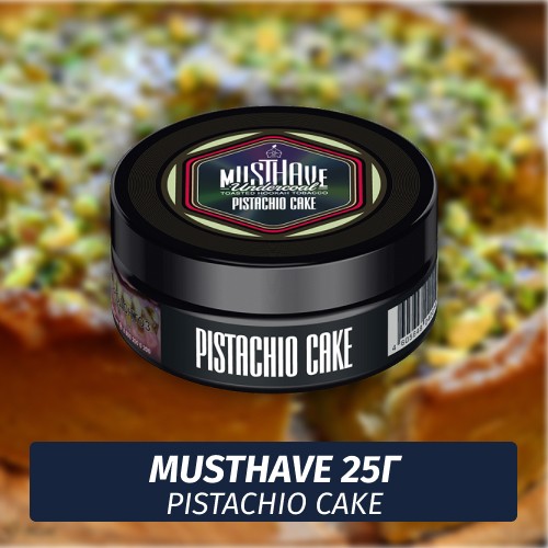 Табак Must Have 25 гр - Pistachio Cake (Фисташковый Пирог)