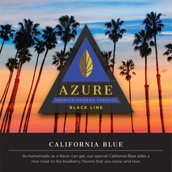 Табак Azure Black California Blue 100 гр