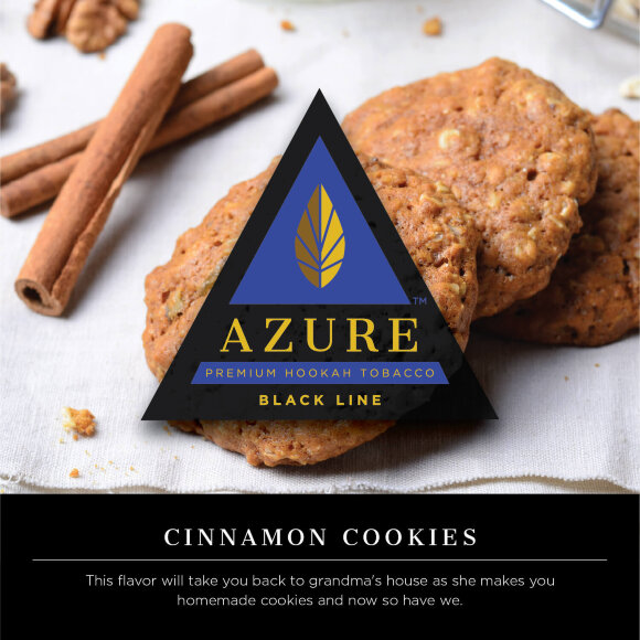 Табак Azure (Black) - Cinnamon Cookies / Печенье с корицей (100г)