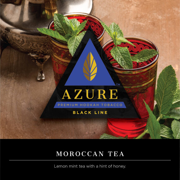 Табак Azure Black Moroccan Tea 100 гр