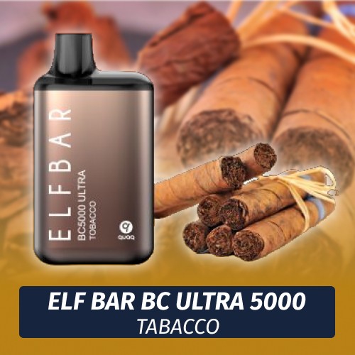 Elf Bar BC Ultra - Tabacco 5000 (Одноразовая электронная сигарета)