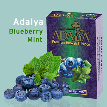 Табак Adalya - Blueberry Mint / Черника с мятой (50г)