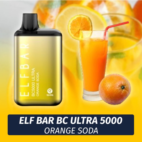Elf Bar BC Ultra - Orange soda 5000 (Одноразовая электронная сигарета)
