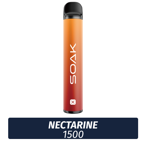 SOAK X - Nectarine 1500 (Одноразовая электронная сигарета)