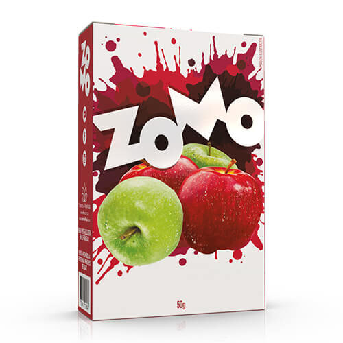 Табак Zomo - Double Trouble / Зеленое и красное яблоко (50г)
