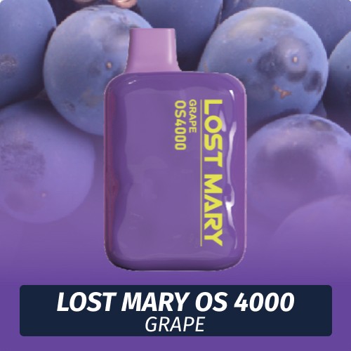 Lost Mary OS - Grape 4000 (Одноразовая электронная сигарета)