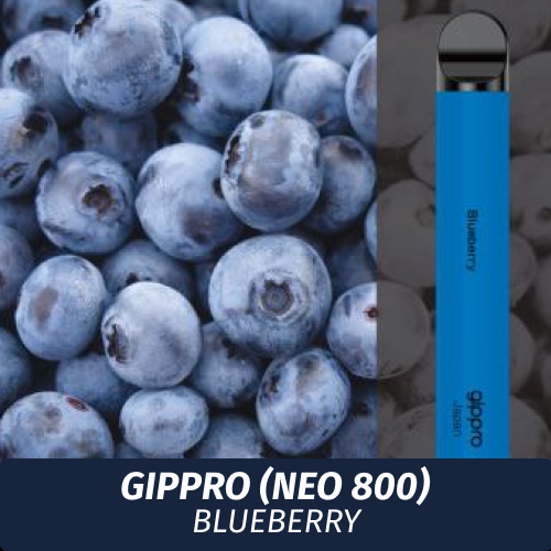 Электронная сигарета Gippro (Neo 800) - Blueberry / Черника