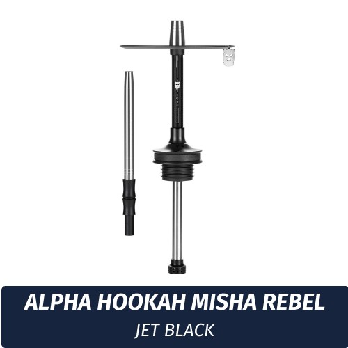 Кальян Alpha Hookah Misha Rebel Jet Black