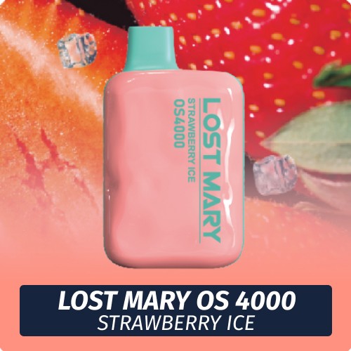 Lost Mary OS - Ледяная Клубника 4000 (Одноразовая электронная сигарета)