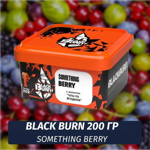 Табак Black Burn 200 гр Something Berry (Что-то Ягодное)