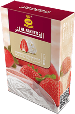 Табак Al Fakher - Strawberry with cream / Клубника/сливки (50г)