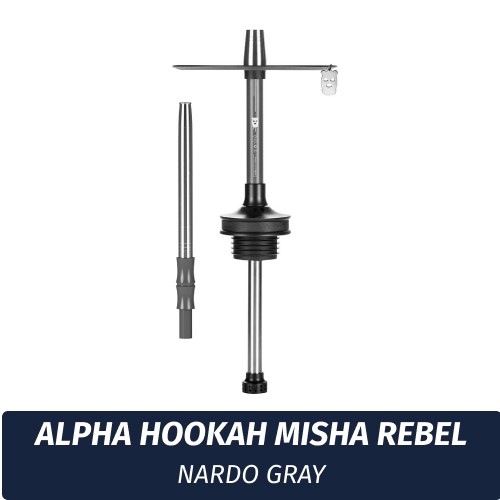 Кальян Alpha Hookah Misha Rebel Nardo Gray