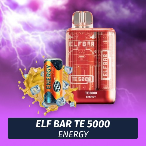 Elf Bar TE - Energy 5000 (Одноразовая электронная сигарета)