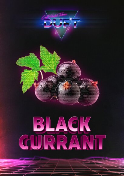 Табак Duft - Black Currant / Черная смородина (100г)