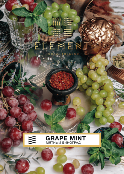 Табак Element Air Элемент воздух 40 гр Grape Mint (Виноград Мята)