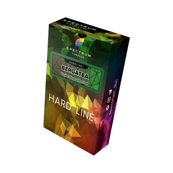 Табак Spectrum (Hard Line) - Bergatea / Чай с бергамотом (40г)
