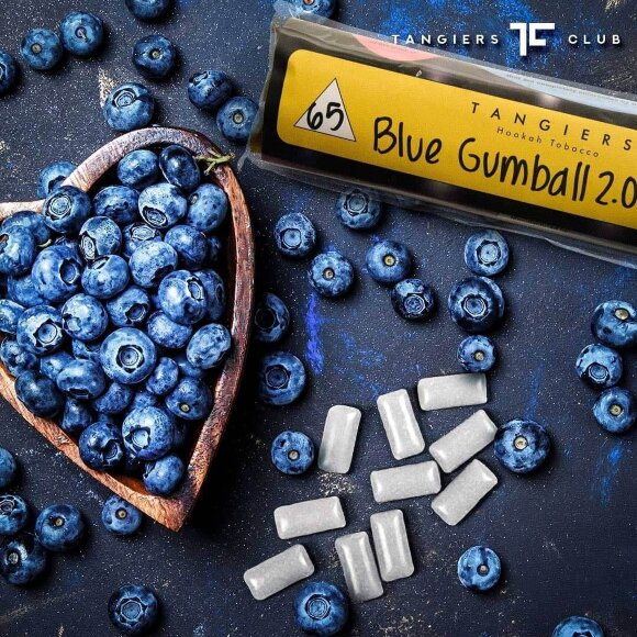 Табак Tangiers (Noir) - Blue Gumball 2.0 / Голубая жвачка (100г)