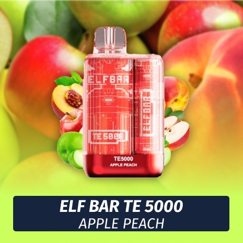 Elf Bar TE - Apple peach 5000 (Одноразовая электронная сигарета)
