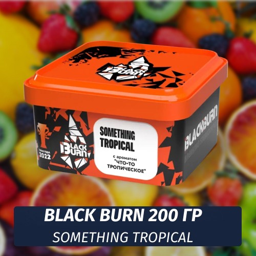 Табак Black Burn 200 гр Something Tropical (Что-то Тропическое)