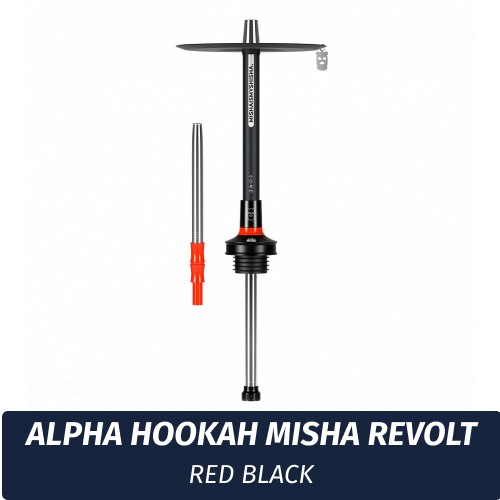 Кальян Alpha Hookah Misha Revolt Red Black