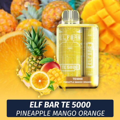 Elf Bar TE - Pineapple mango orange 5000 (Одноразовая электронная сигарета)