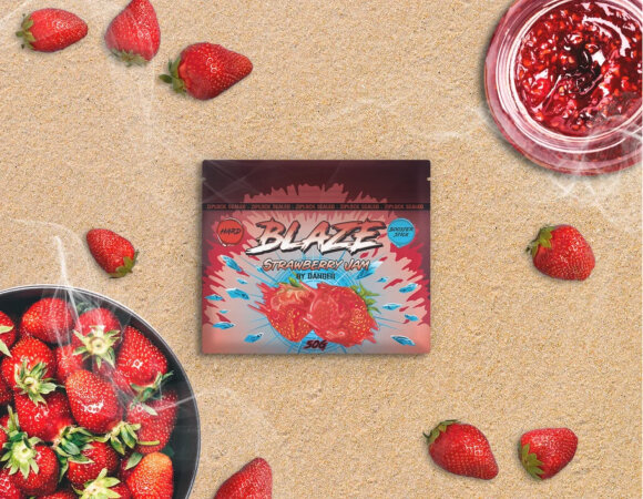 Смесь для кальяна Blaze (Hard) - Strawberry Jam / Клубничный джем (50г)