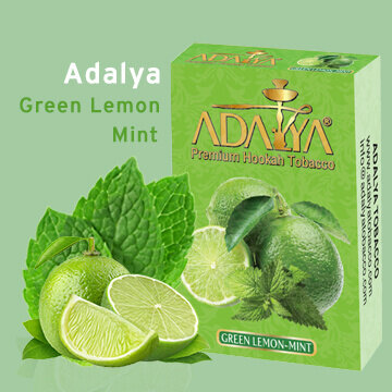 Табак Adalya - Green Lemon Mint / Лайм, мята (50г)