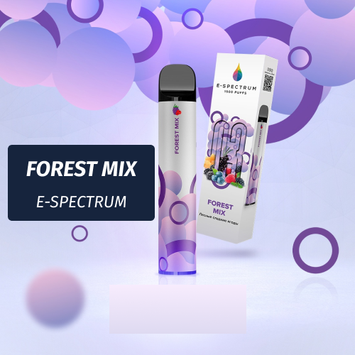 E-Spectrum Forest Mix 1500 (Одноразовая электронная сигарета)