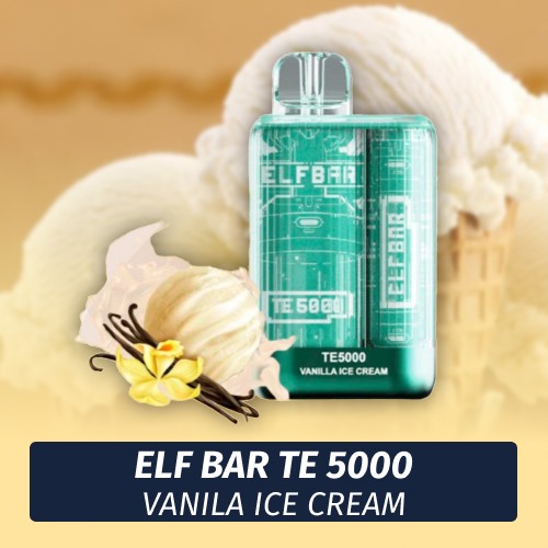 Elf Bar TE - Vanila ice cream 5000 (Одноразовая электронная сигарета)