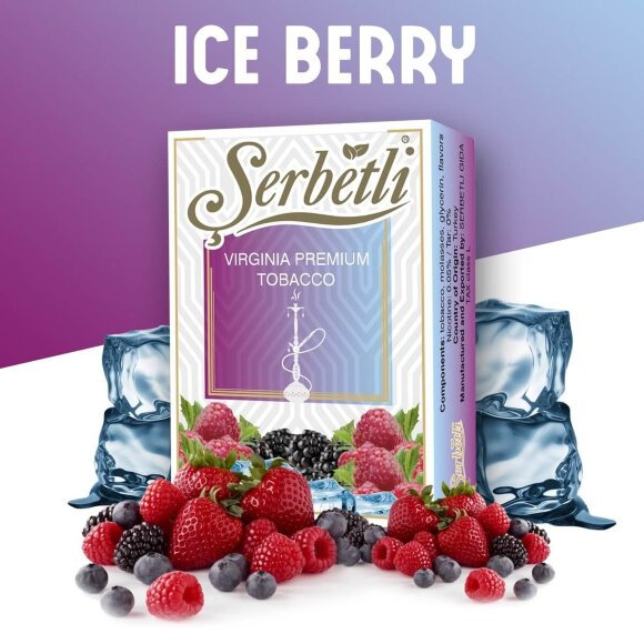 Табак Serbetli - Ice Berry / Ледяной микс ягод (50г)