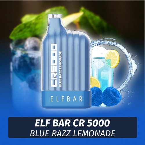 Elf Bar CR - Blue Razz Lemonade 5000 (Одноразовая электронная сигарета)