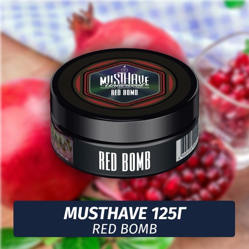 Табак Must Have 125 гр - Red Bomb (Рэд Бомб)